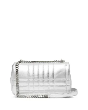 Burberry Small Lola キルトメタリックレザーバッグ - サムネイル3