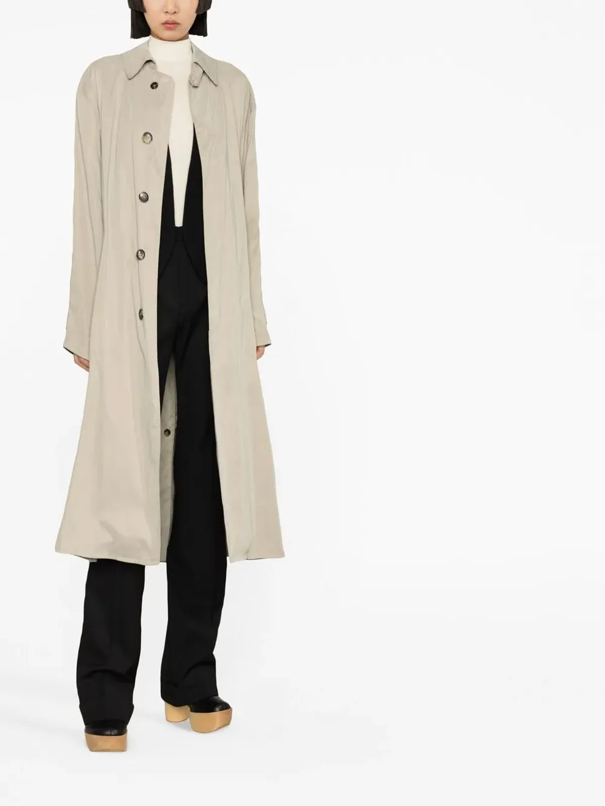 Maison Margiela ペーチド・シングルブレストコート - 画像2