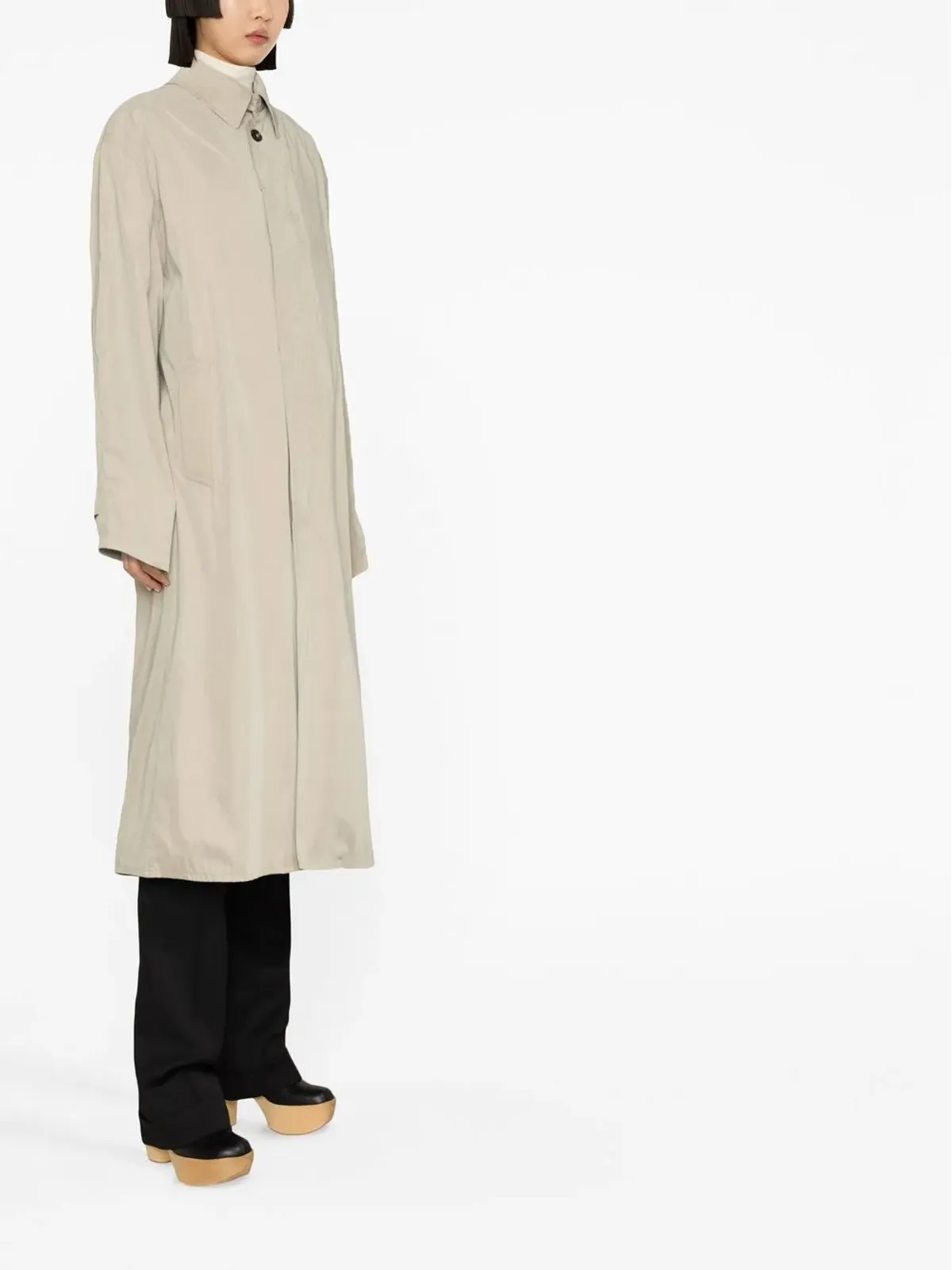Maison Margiela ペーチド・シングルブレストコート - 画像3