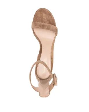 Gianvito Rossi Versilia 85mm スエードサンダル - サムネイル4