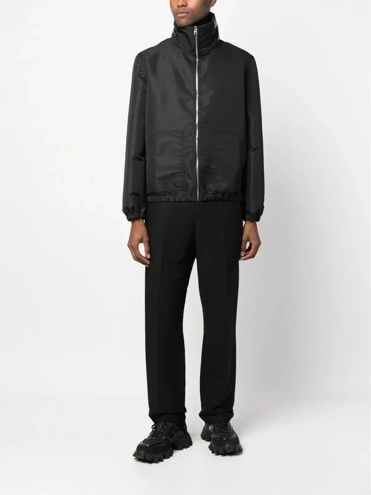Alexander McQueen グラフィティプリント ジップアップジャケット - 画像2