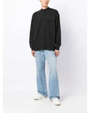 FEAR OF GOD ESSENTIALS ロゴプリント長袖Tシャツ - ブラック - サムネイル2