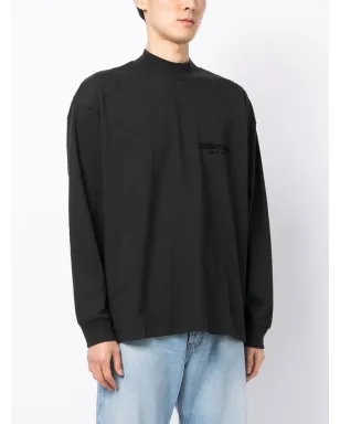 FEAR OF GOD ESSENTIALS ロゴプリント長袖Tシャツ - ブラック - サムネイル3