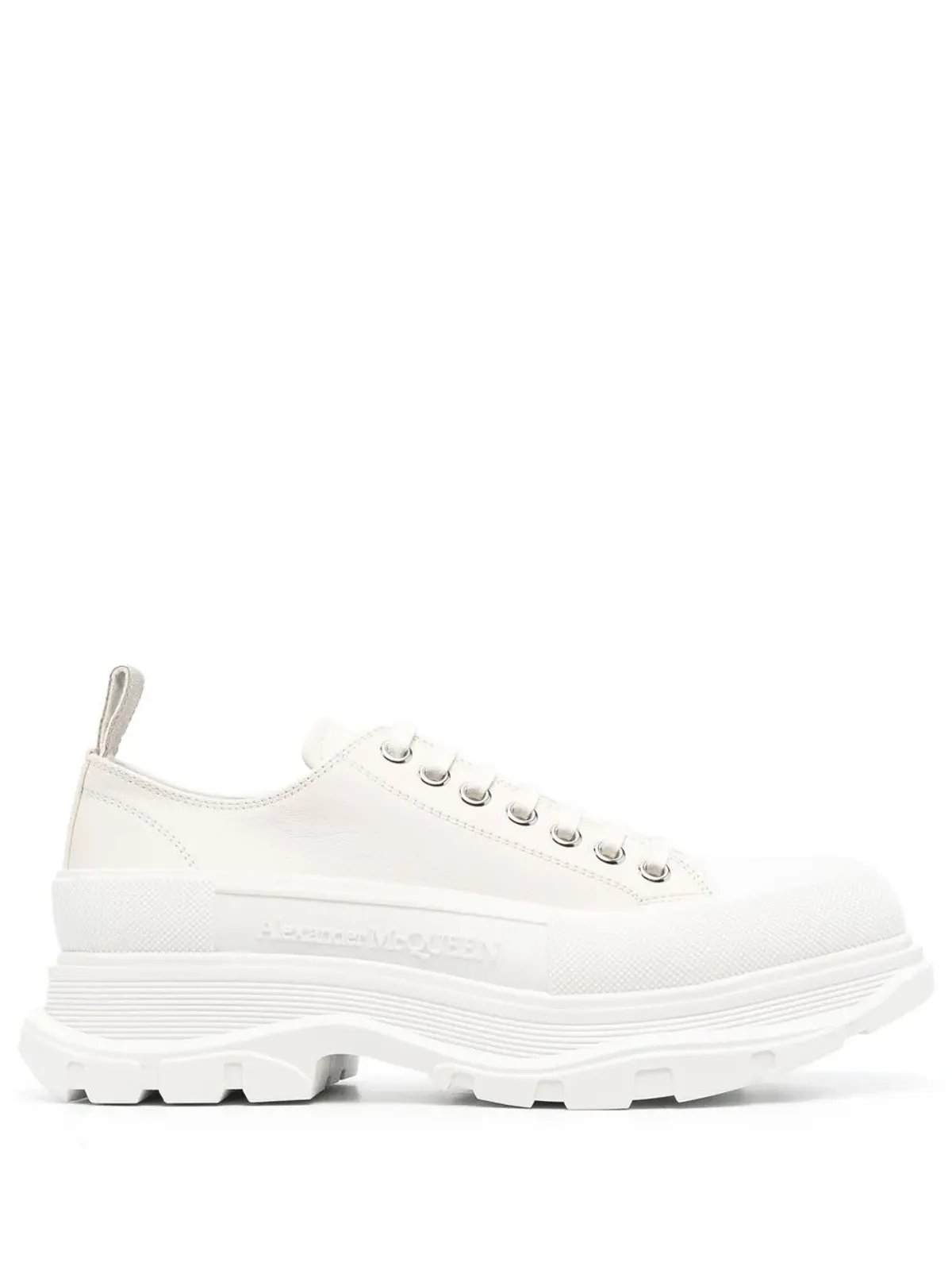 Alexander McQueen Tread Slick lace-up shoes - Neutrals - 画像1