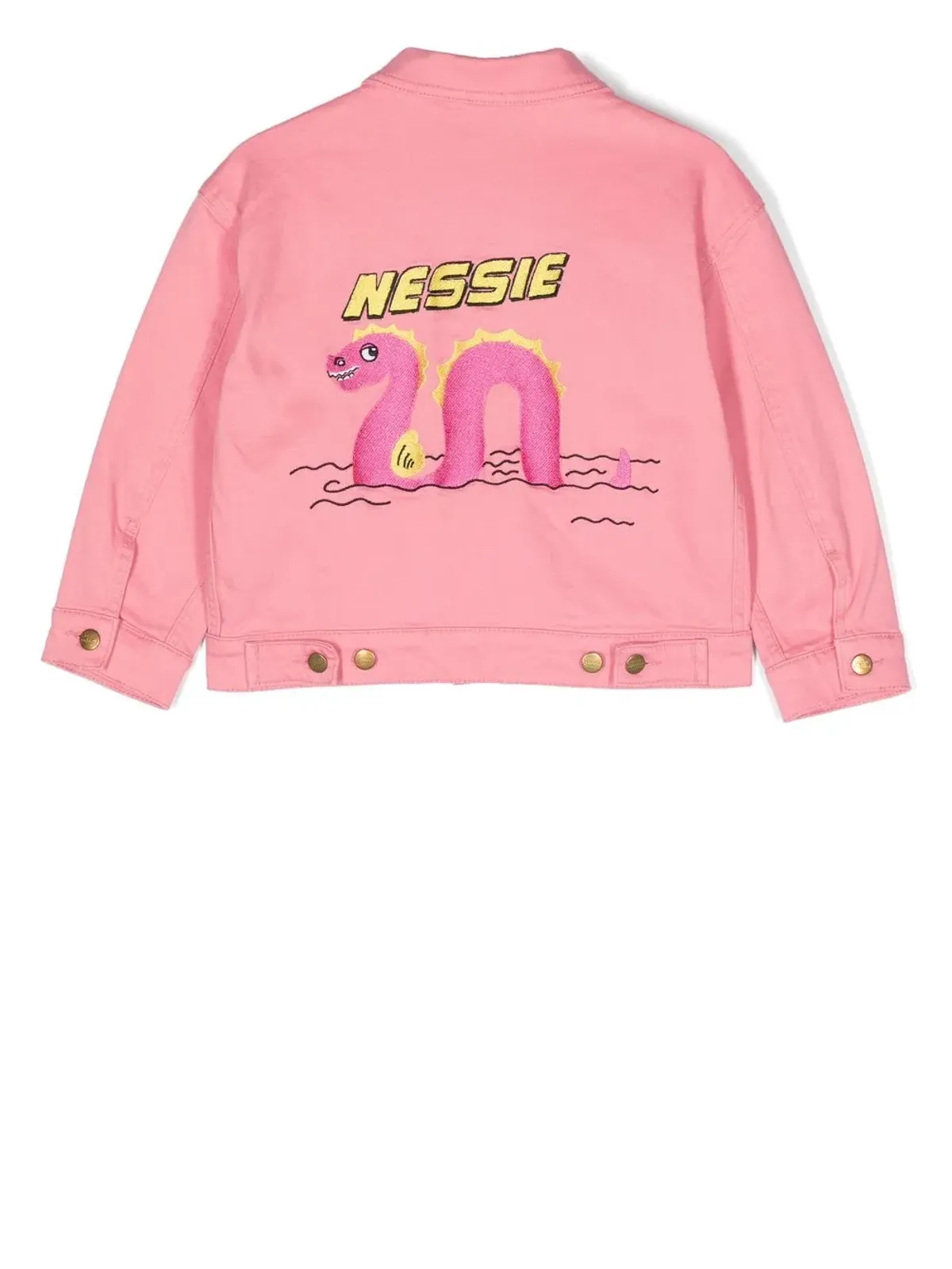 Mini Rodini ボタンアップデニムジャケット - 画像2