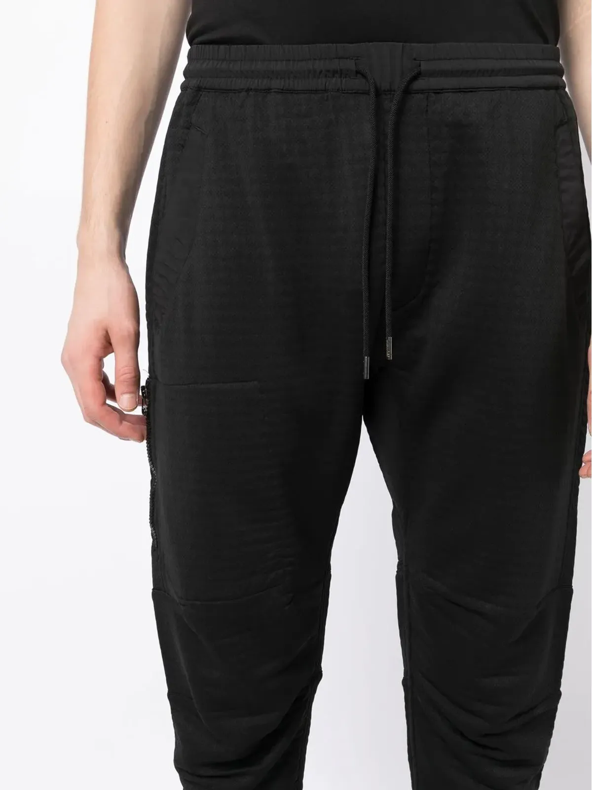 Maharishi ドローコード付きトラックパンツ - ブラック - 画像5
