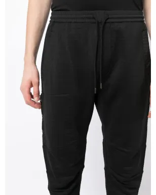 Maharishi ドローコード付きトラックパンツ - ブラック - サムネイル5