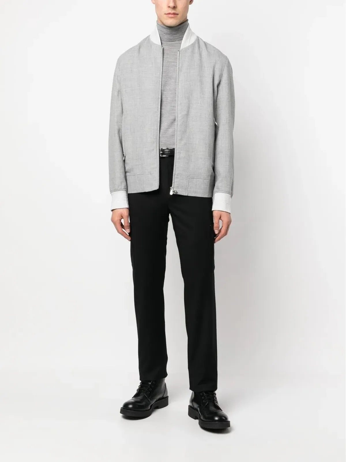 John Smedley ロールネック ニット ジャンパー - 画像2