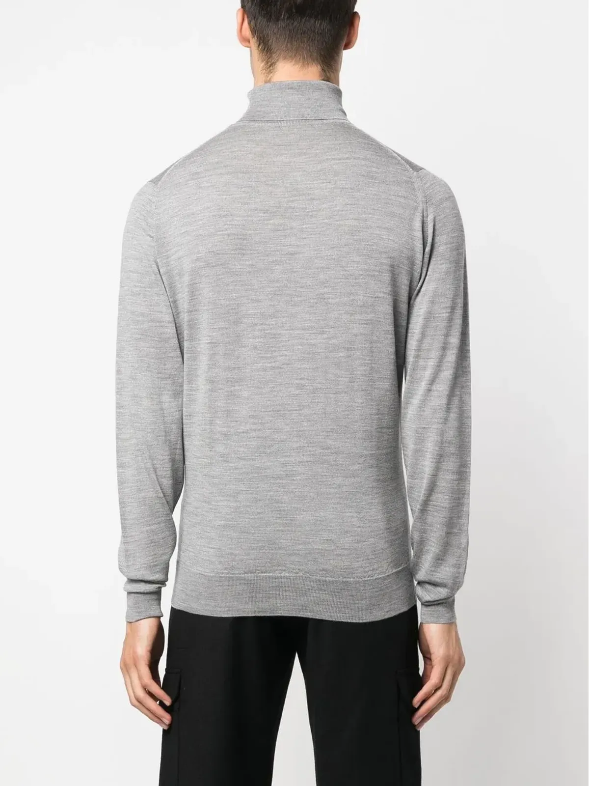 John Smedley ロールネック ニット ジャンパー - 画像4