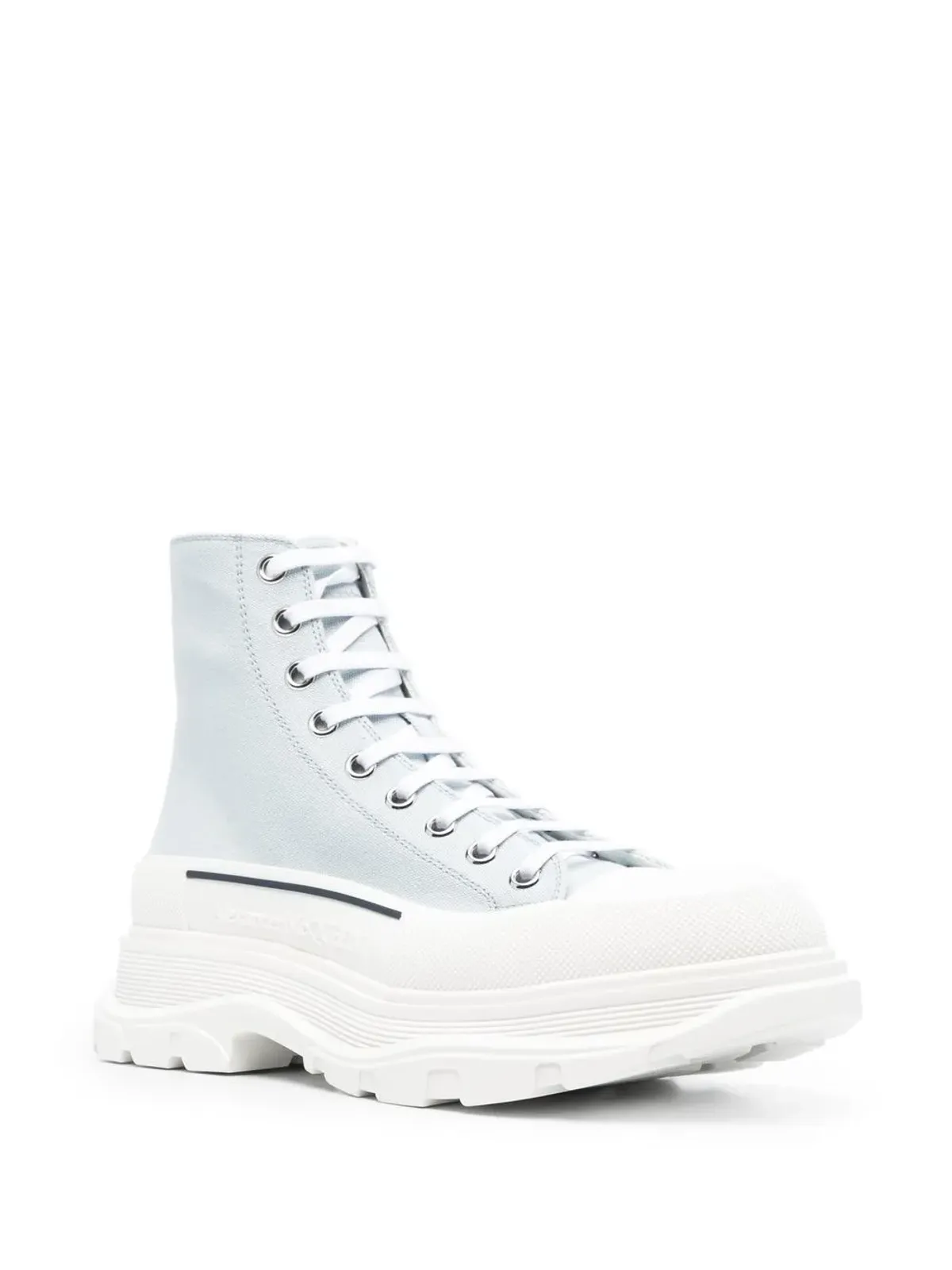 Alexander McQueen トレッドスリック キャンバス ブーツ - ブルー - 画像2