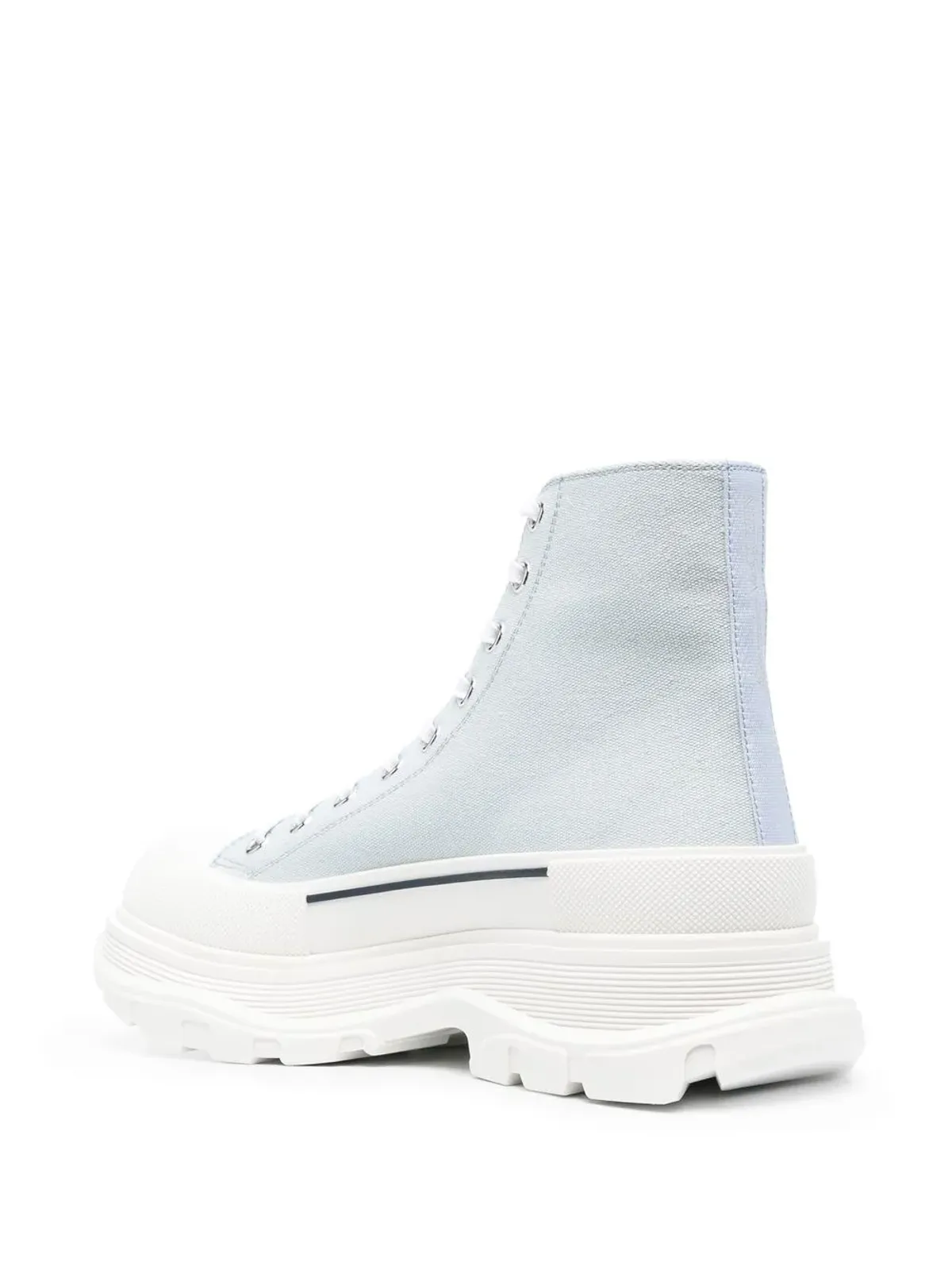 Alexander McQueen トレッドスリック キャンバス ブーツ - ブルー - 画像3