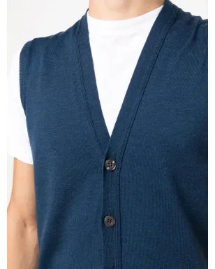 John Smedley Vネックニットベスト - サムネイル5