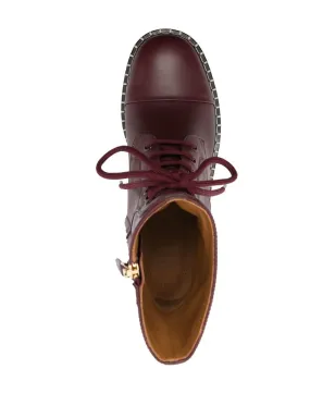 Chloé Noua レースアップ レザーブーツ - サムネイル4