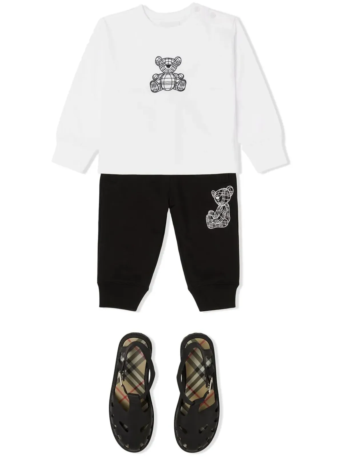 Burberry Kids トーマスベア刺繍トップス - 画像2