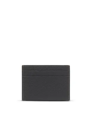 Burberry レザー ロゴプレート カードホルダー ブラック - サムネイル2