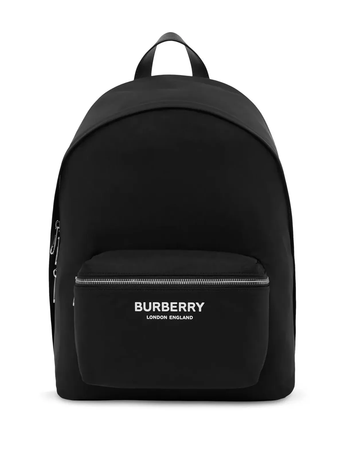 Burberry ロゴプリントのジップアラウンドバックパック - ブラック - 画像1