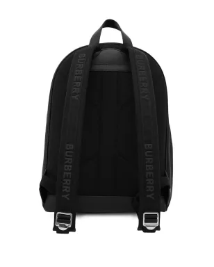 Burberry ロゴプリントのジップアラウンドバックパック - ブラック - サムネイル3
