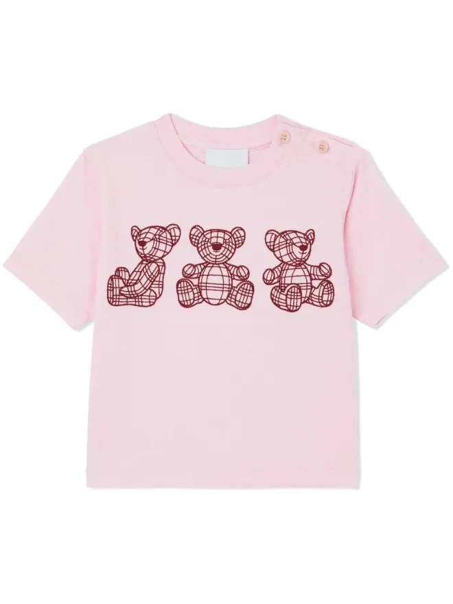 Burberry Kids Burberry Kids トーマスベア刺繍入り Tシャツの商品画像