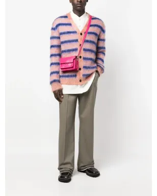 Marni トランクレザーショルダーバッグ - ピンク - サムネイル2