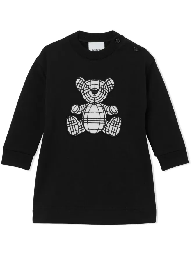 Burberry Kids Burberry Kids 刺繍トーマスベアー セーター ドレスの商品画像