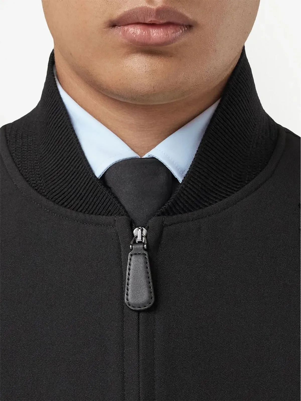 Burberry クリスタル装飾のハリントンジャケット - 画像5