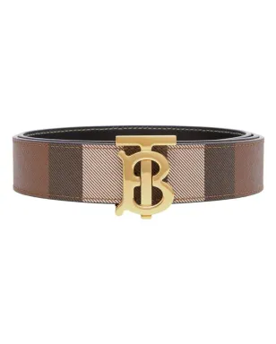 Burberry リバーシブルモノグラムバックル チェックベルト - サムネイル1