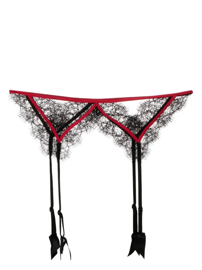 Kiki de Montparnasse Kiki de Montparnasse レースディテール ガーターベルトの商品画像