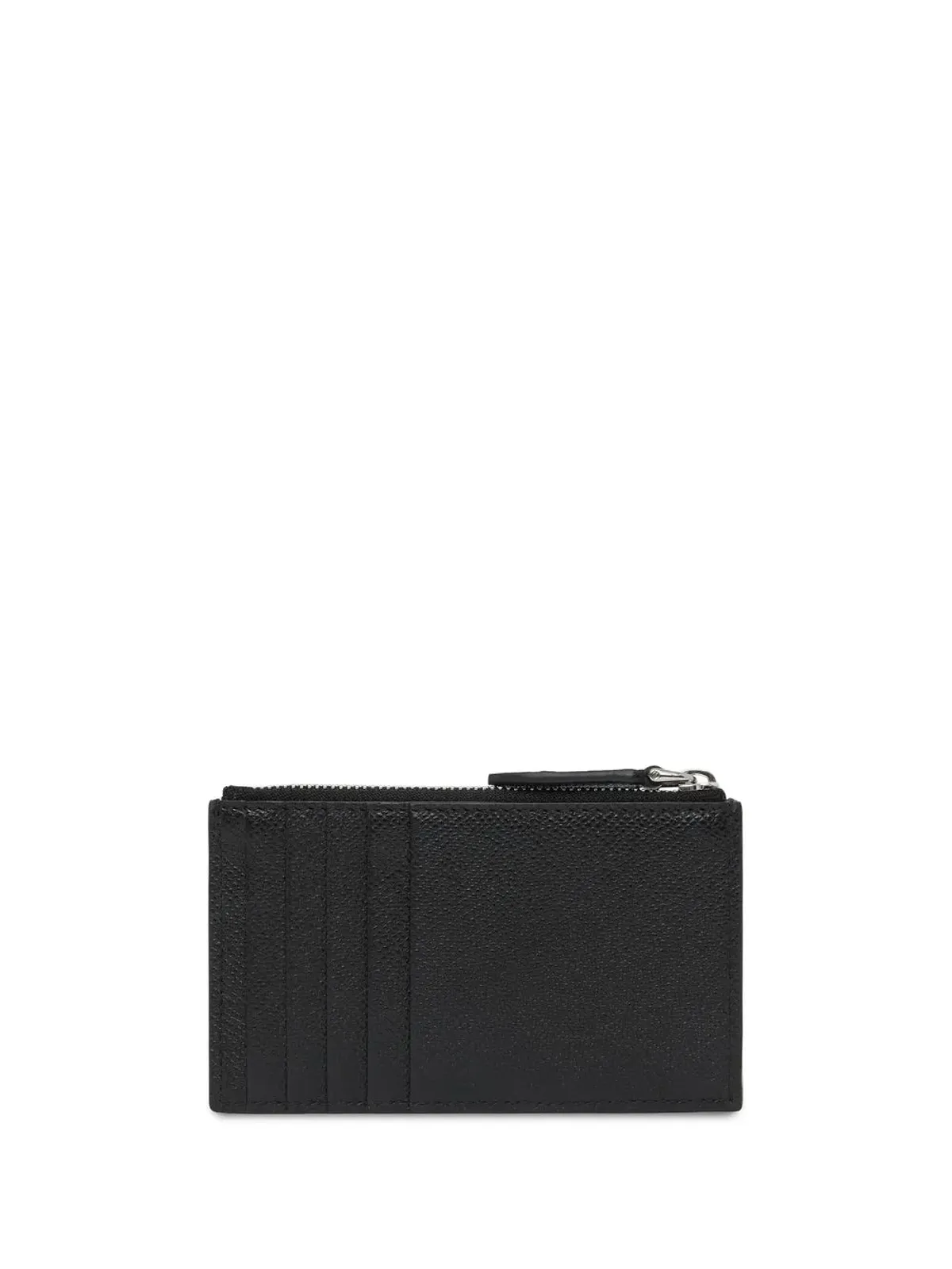Burberry グレインドレザー TBジップカードホルダー ブラック - 画像2