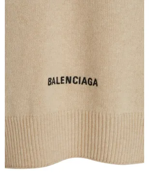 Balenciaga クルーネック カシミヤ セーター - サムネイル3