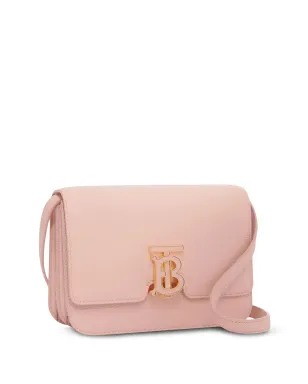 Burberry TBロゴプレート カーフレザー ショルダーバッグ ピンク - サムネイル5