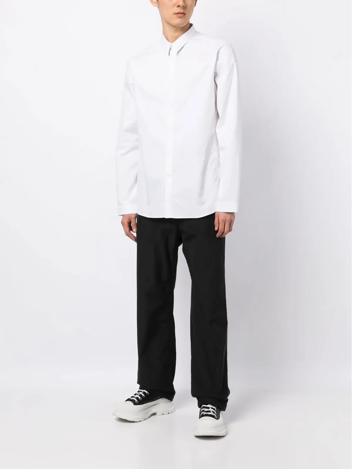 Nicolas Andreas Taralis コットン長袖シャツ - 画像2