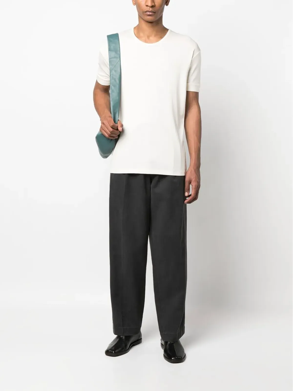 LEMAIRE クルーネック コットン Tシャツ - 画像2