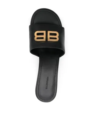 Balenciaga グルーピーサンダル ブラック - サムネイル4