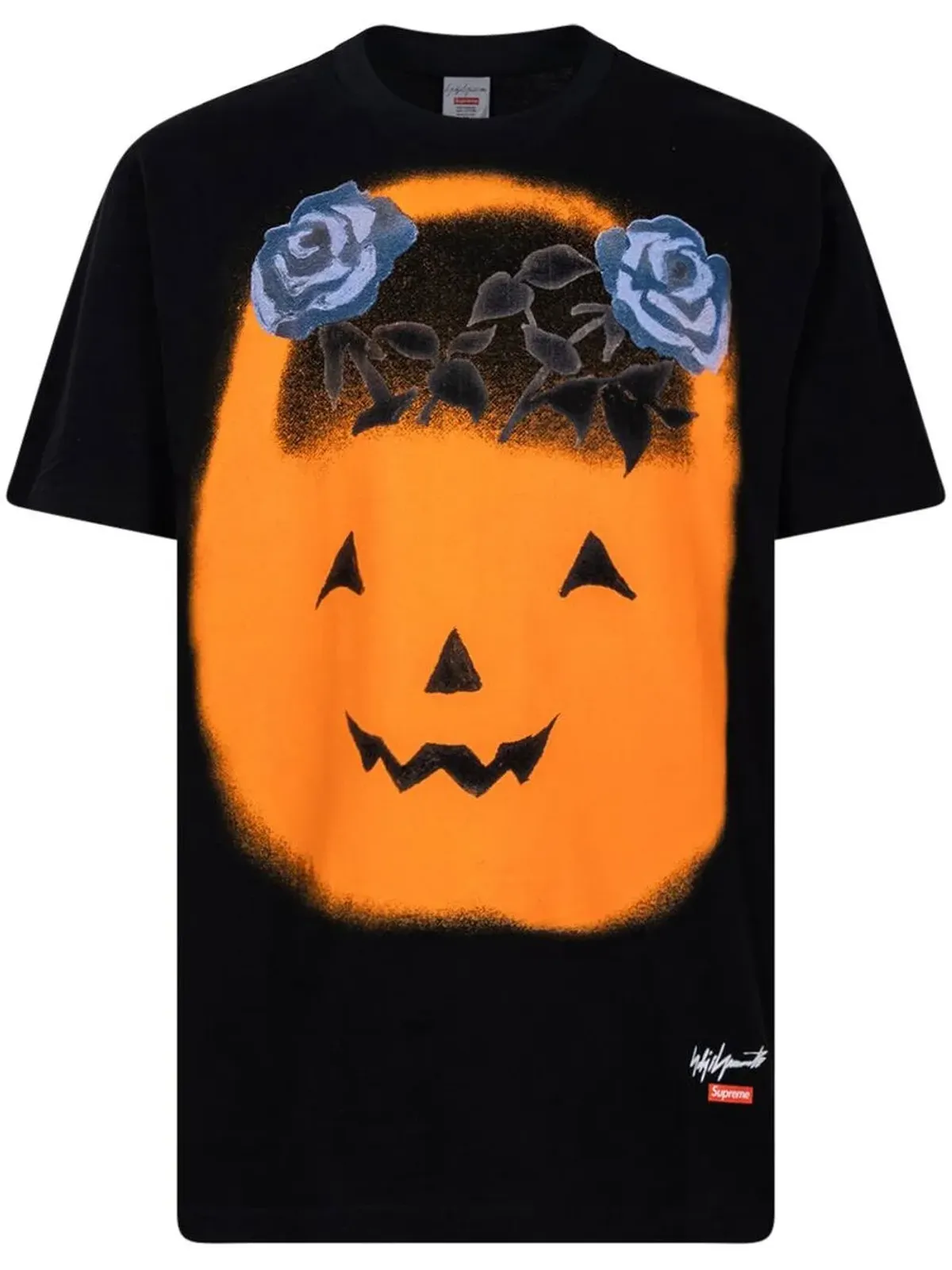 Supreme x Yohji Yamamoto パンプキン クルーネック Tシャツ - 画像1