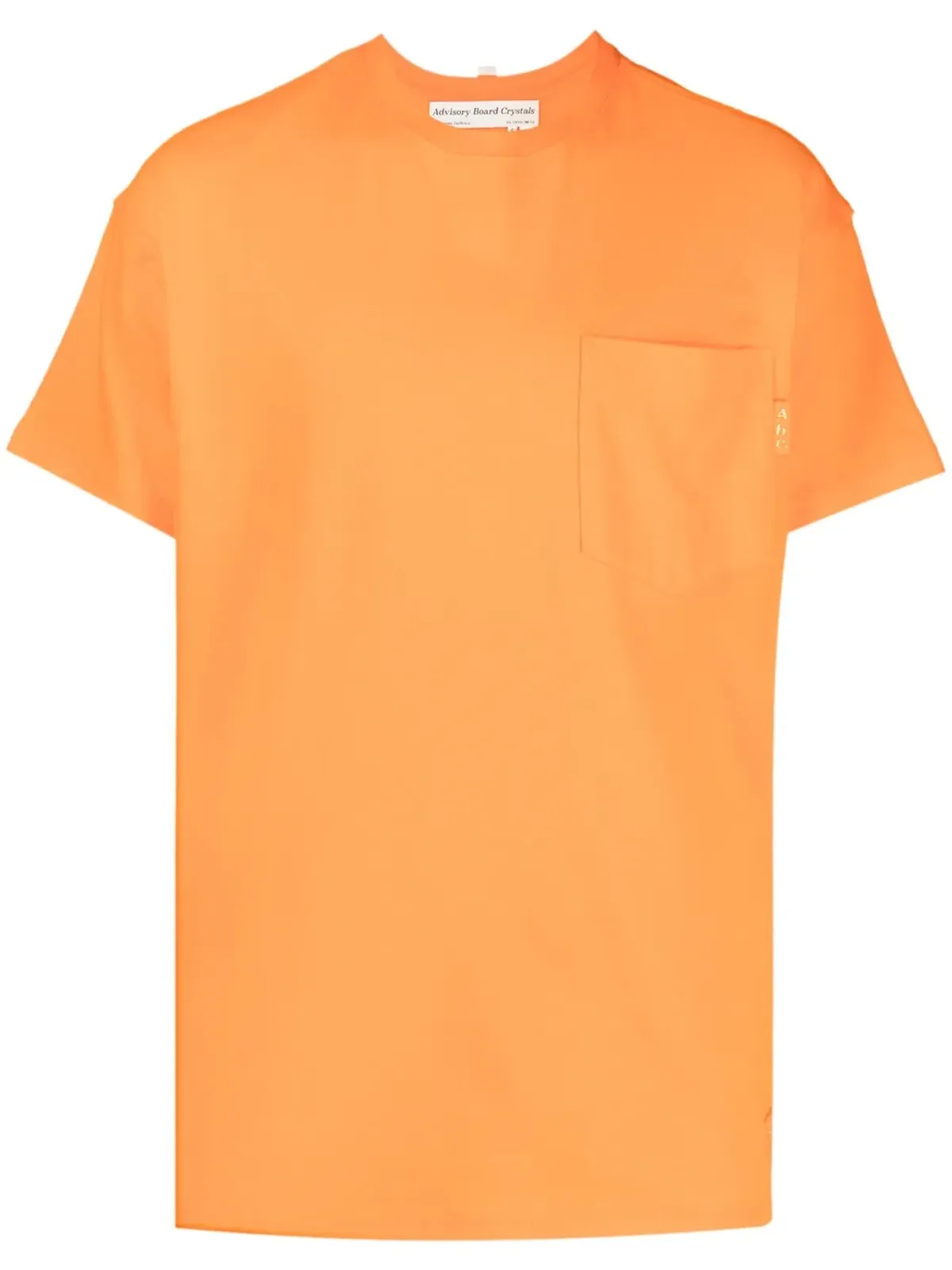 Advisory Board Crystals 胸ポケット付きコットンTシャツ - 画像1