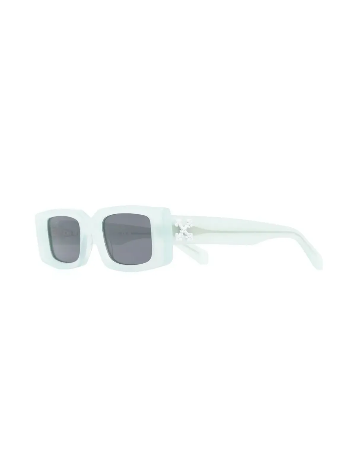 Off-White Eyewear アーサー rectangle-frame サングラス - 画像2