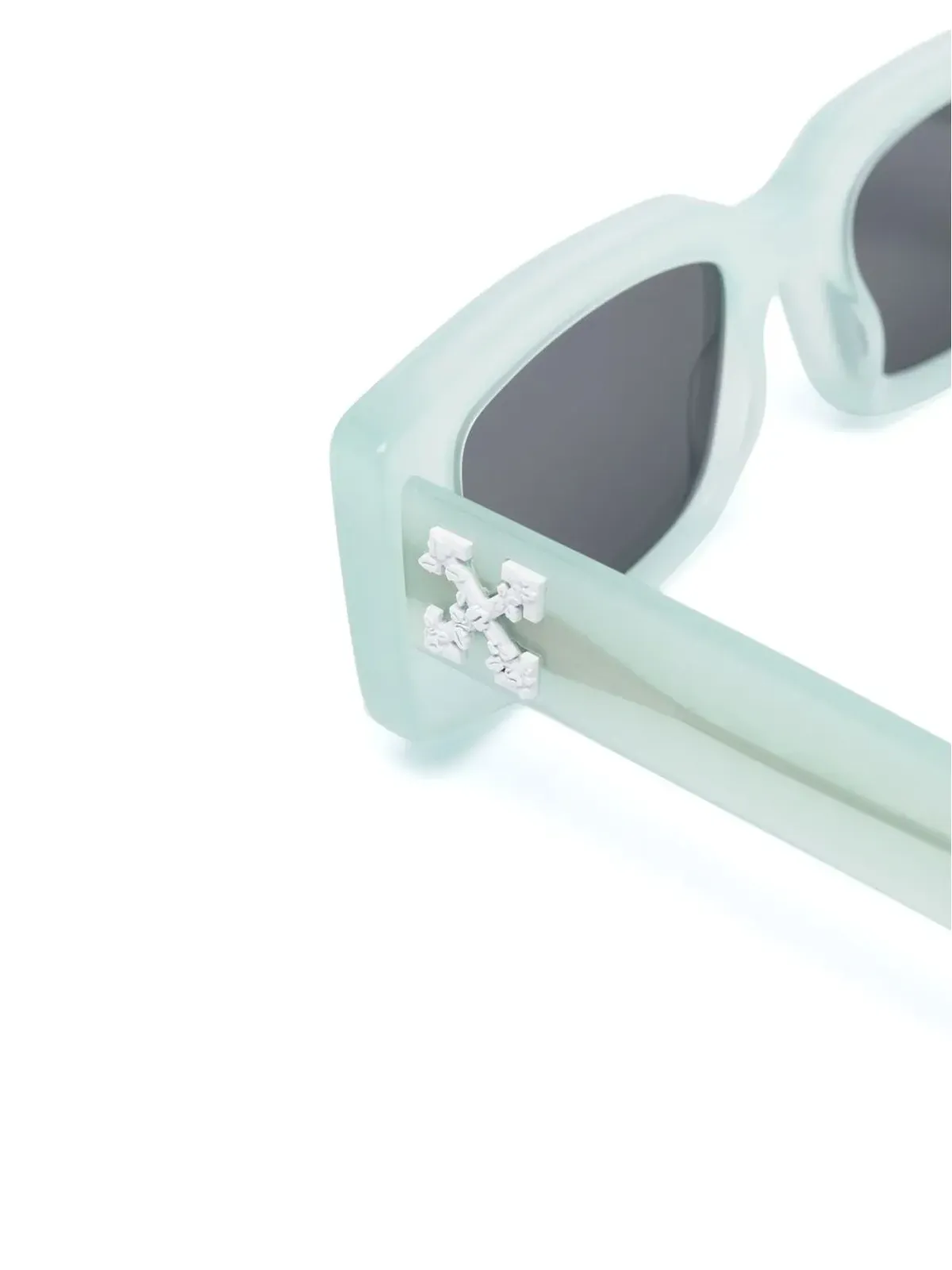 Off-White Eyewear アーサー rectangle-frame サングラス - 画像3
