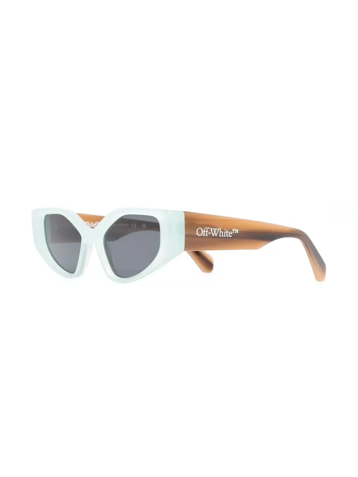 Off-White Eyewear メンフィス キャットアイ サングラス - ブルー - 画像2