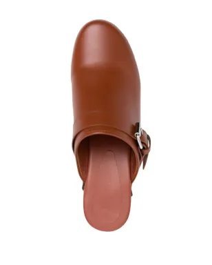 ISABEL MARANT ティティア レザー クロッグ - サムネイル4