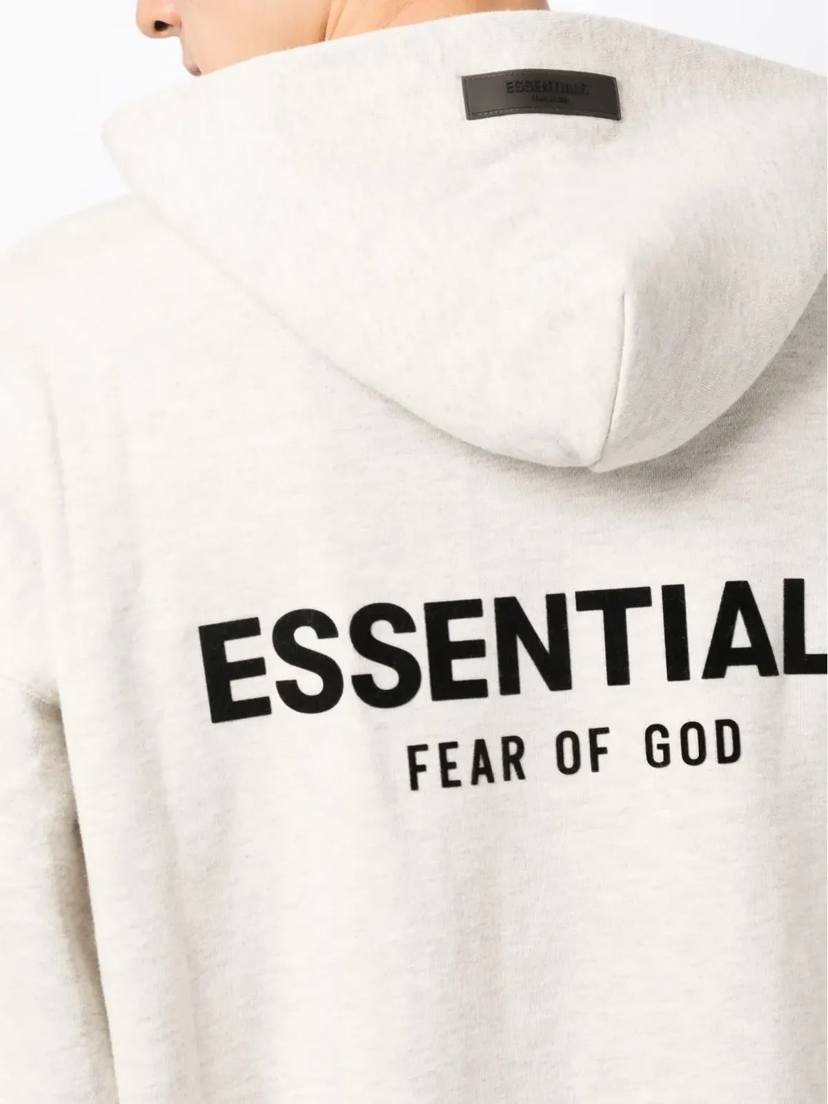 FEAR OF GOD ESSENTIALS ロゴプリント コットンブレンド フーディ - グレー - 画像5