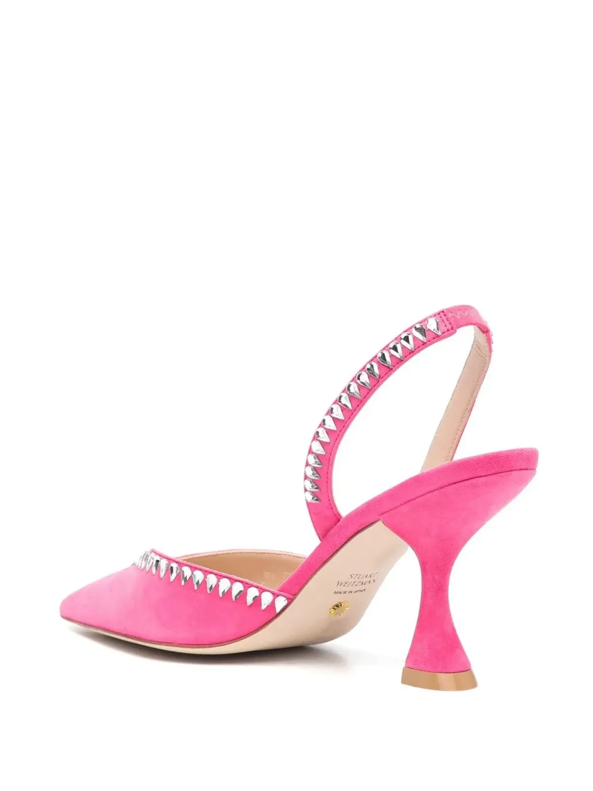 Stuart Weitzman ジェムカットXCurve スリングバックパンプス - 画像3