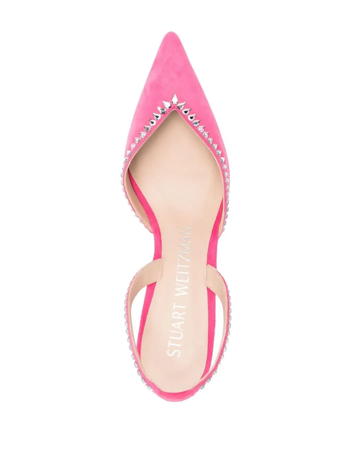 Stuart Weitzman ジェムカットXCurve スリングバックパンプス - 画像4