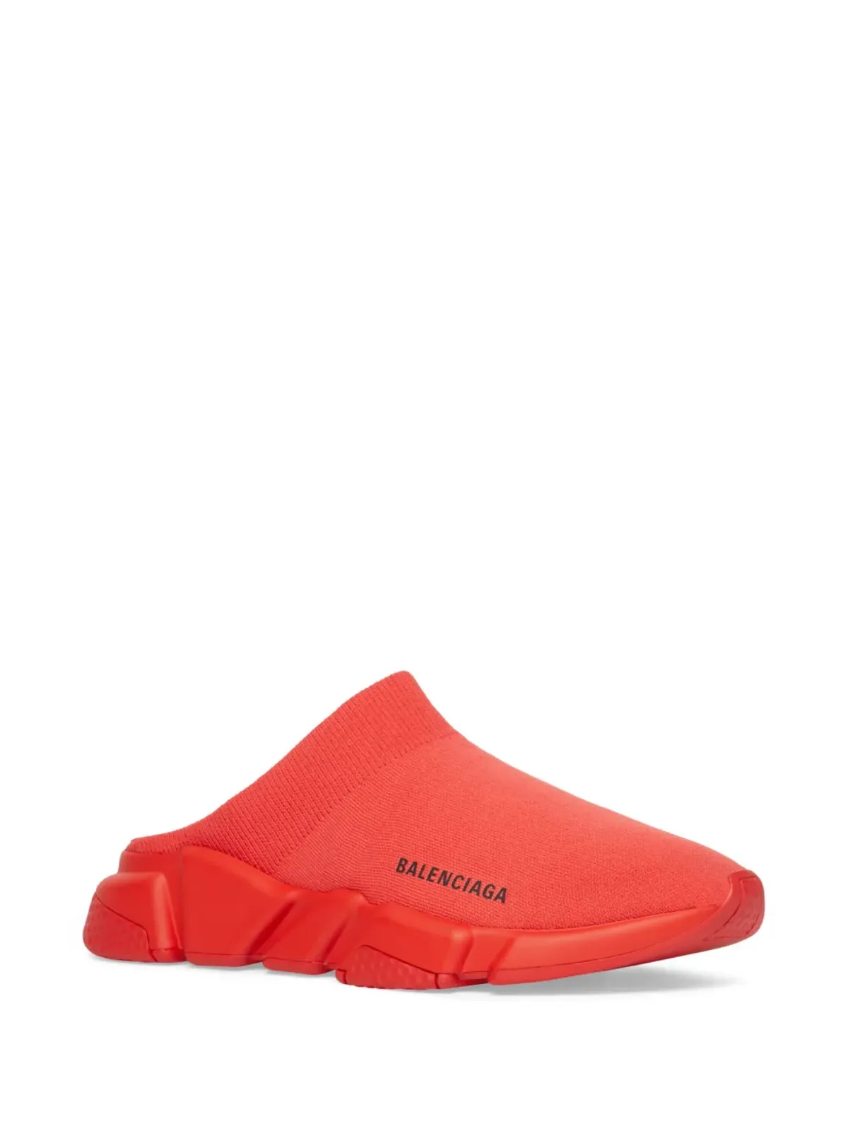 Balenciaga スピードニット・スリップオンスニーカー レッド - 画像2