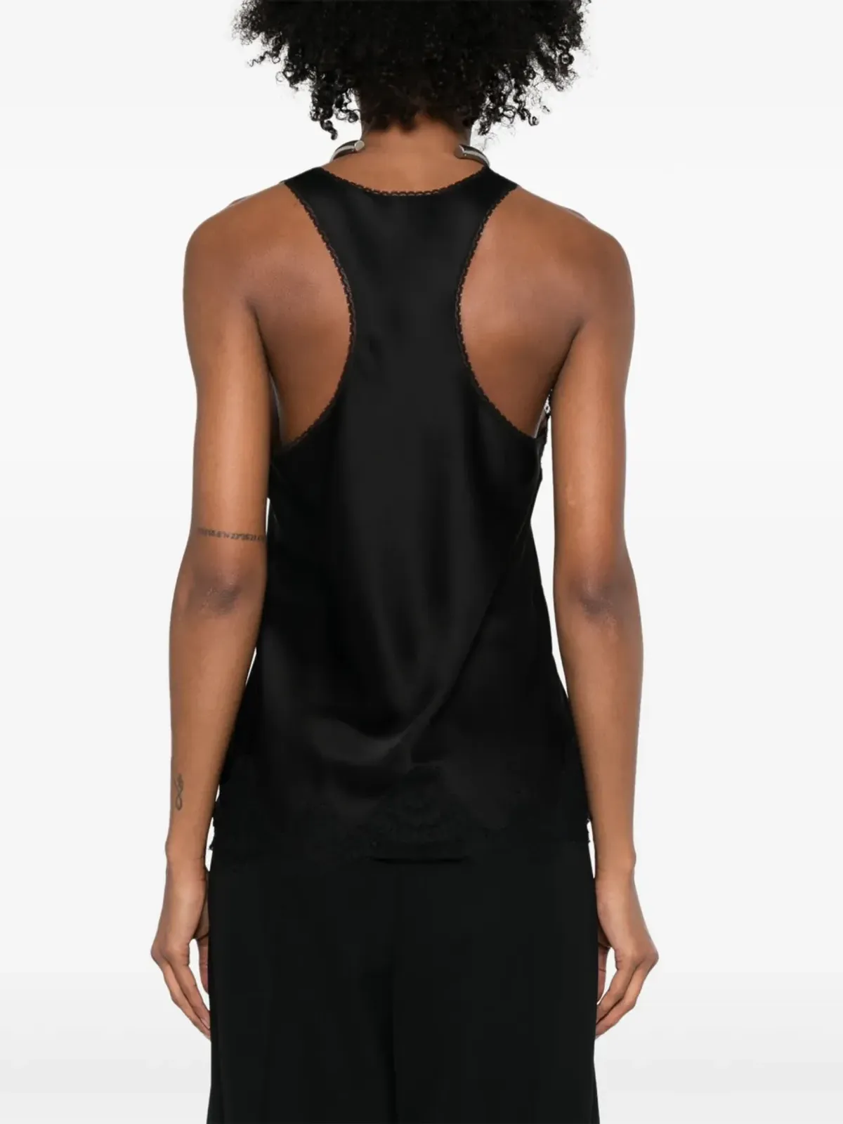 Balenciaga レーストリム タンクトップ - 画像4