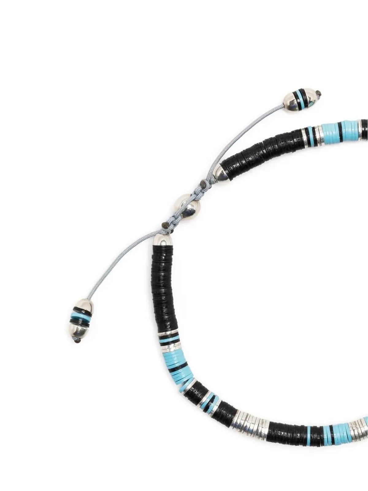 MAOR 18Kホワイトゴールドビーズブレスレット - Blue - 画像3