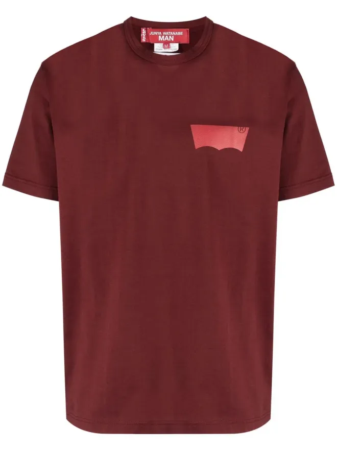 Junya Watanabe MAN Junya Watanabe MAN ロゴプリントTシャツの商品画像