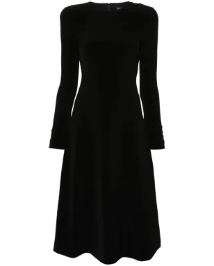 Balenciaga 長袖ミディドレス（ブラック） - サムネイル1