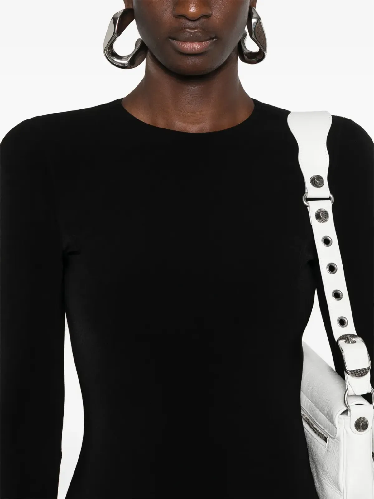 Balenciaga ロングスリーブフィットミニドレス - 画像5