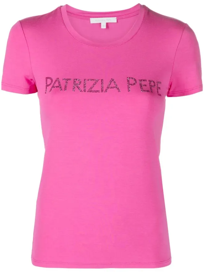 Patrizia Pepe Patrizia Pepe エッセンシャル ロゴプリント Tシャツの商品画像