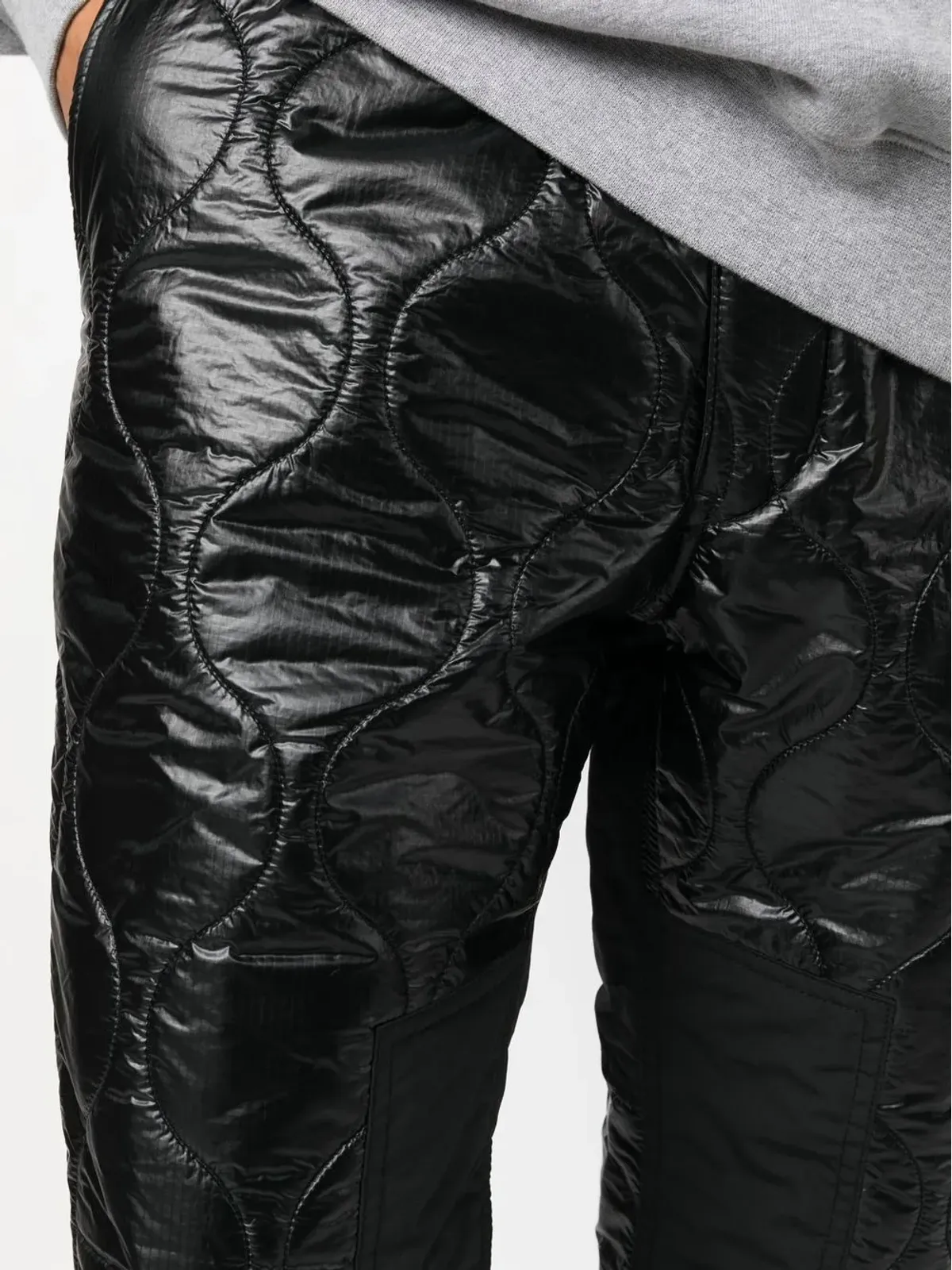 Junya Watanabe MAN キルティングストレートパンツ - Black - 画像5